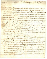 "Destination STE MARIE DE MADAGASCAR acheminé via BORDEAUX " : 1828 ...
