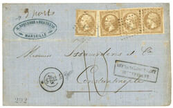 2565020: France Empire Dentelé 1862