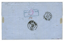 SHANGHAI CHINE : 1872 Paire 80c NAPOLEON (n°32) + 40c CERES (n°38) ...