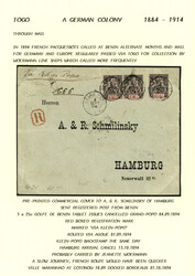 1870: Benin - Covers bulk lot