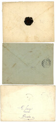 CAMEROUN : 1915 Lot de 3 lettres militaires cachet rond TRESOR et ...