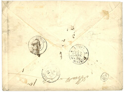 HUE : 1879 CG 15c SAGE obl. CORR. D' ARMEES HUE + T+ Taxe 3 sur ...