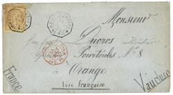 HANOI : 1879 CG 15c CERES (pd) obl. CORR. D' ARMEES HA-NOI + COL. FR. ...