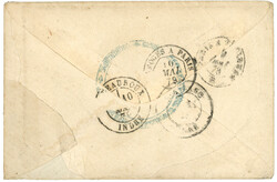 1879 CG 10c CERES + 5c SAGE bord de feuille obl. CORR. D' ARMEES ...