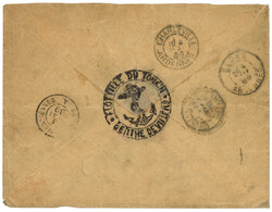 CANONIERE "BERTHE de VILLERS" : 1889 Trés rare cache Ancre FLOTTILLE ...