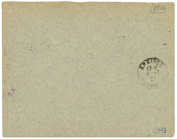 MADAGASCAR - 1er VOL : 1927 60c s/ 75c + 90c s/ 75c obl. TANANARIVE ...