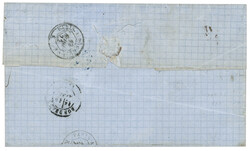 MARTINIQUE : 1872 CG CERES 20c + 40c TTB margés + 80c EMPIRE (pd) ...
