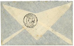 MAURITANIE : 1907 10c + Coupé du 20c PALMIER (n°6) obl. PORT ...