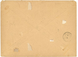 MAURITANIE - RED CROSS : 1916 CROIX ROUGE 5c s/ 10c (x8) obl. KAEDI ...