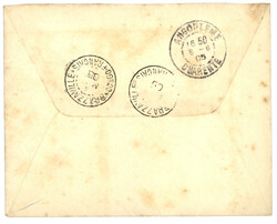 CONGO - OUBANGUI-CHARI : 1905 40c obl. BANGUI CONGO FRANCAIS + ...