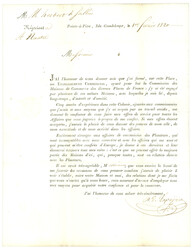 GUADELOUPE : 1820 Cachet encadré POINTE A PITRE + COLONIES PAR ...