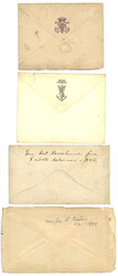 MADAGASCAR - MISSIONNAIRES NORVEGIENS : (1886/87) Lot de 4 lettres ...