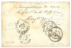 MARTINIQUE : 1876 CG 25c CERES + CORR. D' ARMEES ST PIERRE Mqe (rare) ...