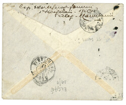 MAURITANIE : 1917 ALEG MAURITANIE + "F.M." + Cachet CERCLE DU BRAKNA ...