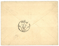 NLLE CALEDONIE : 1876 CG 40c CERES + 80c CERES obl. petit losange de ...