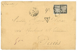 NLLE CALEDONIE : 1882 Nlle CALEDONIE NOUMEA sur lettre pour PARIS ...