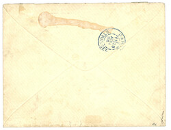 SOUDAN - MANQUE DE TIMBRES : 1894 Rarissime cachet provisoire TAXE ...