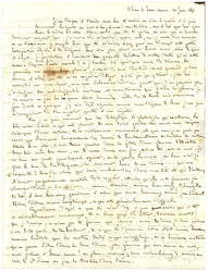 ST PIERRE ET MIQUELON pour l' ALGERIE : 1851 COLONIES FRA GRANVILLE + ...