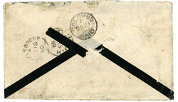 CEYLON - GB / JAPAN combination : 1880 GB 1d (x5) canc. 01 + ...