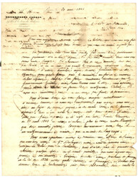 DANISH WEST INDIES : 1846 Rare Spanish cachet S.TOMAS in red on ...