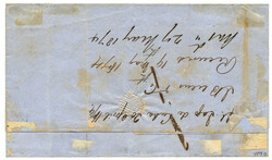 "CUBA via DANISH WEST INDIES to BARBADOS" : 1874 4d canc. C51 + ...