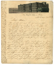 GREAT BRITAIN - LITHO. BERLIN : 1838 LONDON on entire letter ...