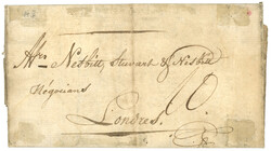 MARTINIQUE - BRITISH OCCUPATION : 1801 SHIP LETTER MARTINIQUE ...