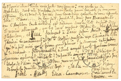 CAMEROUNS - EDEA - NO STAMPS AVAILABLE : 1915 POSTAL STATIONERY 5pf ...