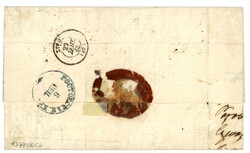 GREECE : 1868 RUSSIA 30k + 3k (x2) canc. ROSTOW + GREECE 5l+ 40l ...