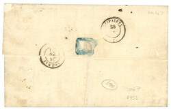 GREECE : 1870 RUSSIA 10k (x2) canc. ODESSA + GREECE 40l (4 margins) ...