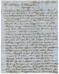 GREECE : 1871 20l + 40l (x4) canc. 2 on entire letter from PEIRAIOS ...