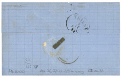 1872 20l + 40l (x2) all with Special Private Perforation canc. 111 on ...