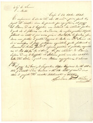 IONIAN ISLANDS : 1841 DISINFECTED Entire letter with text from CORFU ...