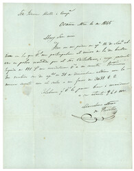 JAMAICA - COLOMBIA : 1845 OCANA FRANCA + JAMAICA SHIP LETTER on ...