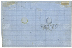 IBRAILA - French Post : FRANCE 20c (x2) canc. GC 5087 in blue + ...