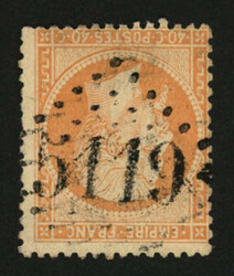 LE CAIRE : 40c (no23) obl. GC 5119. TTB