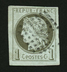 NLLE CALEDONIE : CG 1c CERES (no14) TB margé obl. petit losange de ...