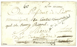 Quadruple DEBOURSE : 35 DEB. ARGENTON (indice 22) + DEB. DE LA ...