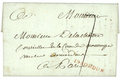 INDRE : 1790 ISOUDUN rouge (Lenain no2). Indice 20. Superbe