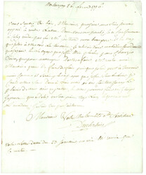 LOIR et CHER : 1781 "DEB. de BLOIS" manus. (Lenain 9) indice 20 + ...