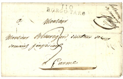 1810 110 BORGO-TARO sur lettre pour PARME. TB