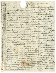 1813 19 PORTO-FERRAIO ISLE D' ELBE sur lettre pour MARSEILLE. RARE. ...