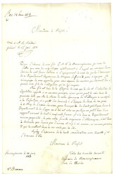 1813 P.120.P ALMELO rouge sur lettre pour ZWOLL. Superbe