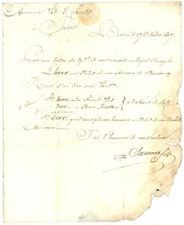 1807 No20 GRANDE-ARMEE (frappé en noir & rouge !) sur lettre avec ...