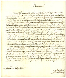 1838 BRIGADE FRANCAISE ANCONE en Rouge + CONSULAT DE FRANCE A ANCONE ...