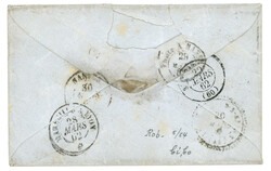 CORPS EXP. DE CHINE - Bureau Central à SAIGON : 1862 CORPS EXP. ...