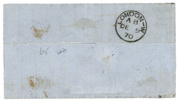 BALLON MONTE : 40c (no31) obl. ETOILE + PARIS 5 dec 70 sur lettre ...