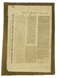 PIGEONGRAMME DEP€CHE OFFICIELLE 2e SERIE. Superbe