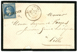 GUERRE 1870 - cachet Provisoire : 1871 20c (no29) obl. Cachet ...