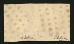 Superbe paire du 1F EMPIRE Carmin Fonçé (no18a) obl. Gros points. ...